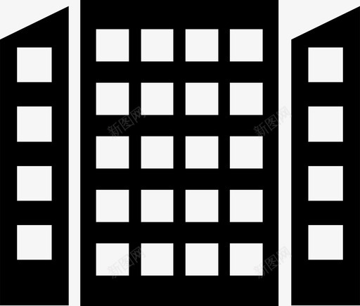 办公室建筑师建筑图标svg_新图网 https://ixintu.com 办公室 建筑 建筑师 酒店