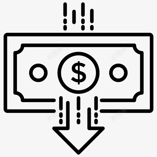 收入利润工资图标svg_新图网 https://ixintu.com 业务和财务 付款 利润 工资 收入