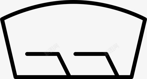 窗户汽车玻璃图标svg_新图网 https://ixintu.com 修理 挡风玻璃 汽车 汽车服务薄 玻璃 窗户 雨刷