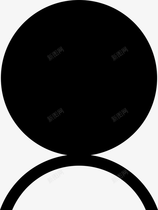 个人资料管理员人员图标svg_新图网 https://ixintu.com 个人 个人资料 人员 用户 管理员