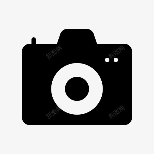 单反相机相机捕捉图标svg_新图网 https://ixintu.com 单反相机 在线营销字形图标第一卷 快照 技术 捕捉 相机
