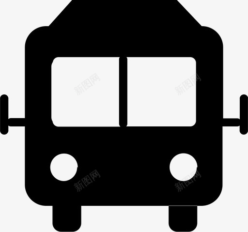 公共汽车通勤学校图标svg_新图网 https://ixintu.com 交通 公共汽车 学校 车辆 通勤