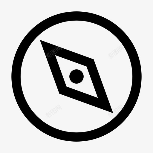 指南针方向仪器图标svg_新图网 https://ixintu.com 仪器 北 指南针 方向 磁 磁铁