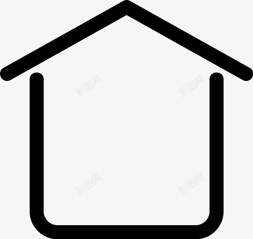 家住所小屋图标svg_新图网 https://ixintu.com 住所 家 小屋 房地产 房子
