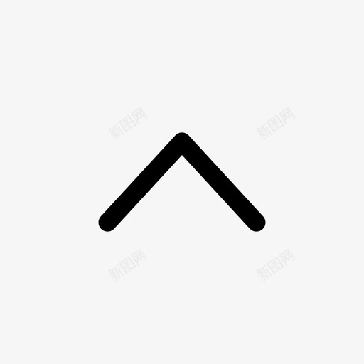 向上箭头原点图标svg_新图网 https://ixintu.com 原点 向上 文件管理 箭头