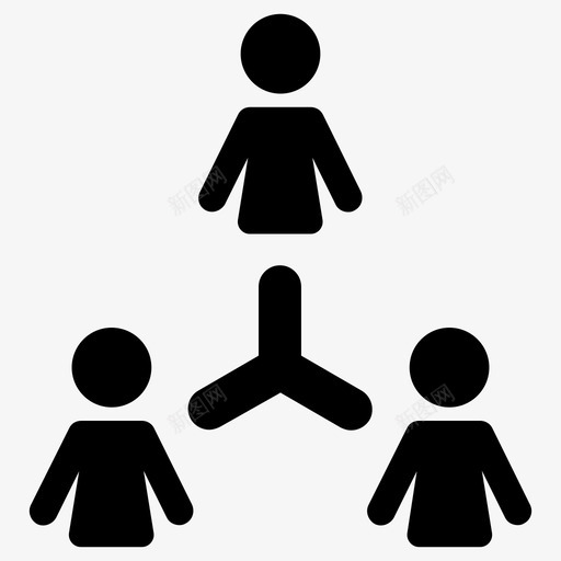 团队生意人办公室图标svg_新图网 https://ixintu.com 办公室 合伙人 团队 工作 生意人