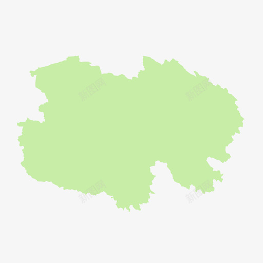 青海省svg_新图网 https://ixintu.com 青海省 单色 简约
