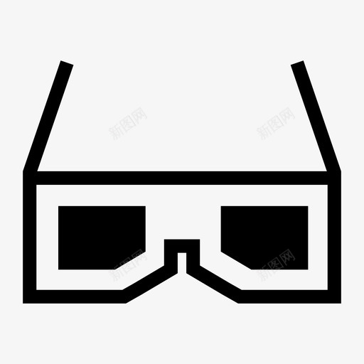 3d眼镜浮雕媒体图标svg_新图网 https://ixintu.com 3d眼镜 媒体 浮雕 电影 电影和电影院其放映时间实线图标 视觉