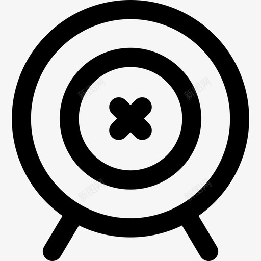 射箭靶箭媒体广告图标svg_新图网 https://ixintu.com 媒体广告 射箭靶 箭