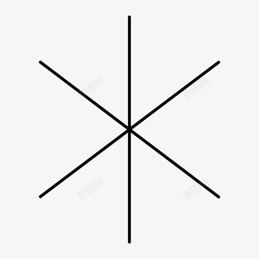 星号乘法密码图标svg_新图网 https://ixintu.com 乘法 密码 星号 星星 雪花