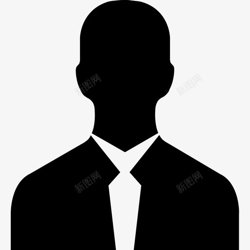 使用者劳工人图标svg_新图网 https://ixintu.com 人 使用者 劳工 工作 西装