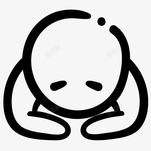 谢谢阿凡达日本图标svg_新图网 https://ixintu.com 尊敬 日本 谢谢 阿凡达 阿凡达基本轮廓涂鸦