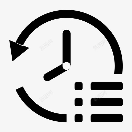 历史记录-01svg_新图网 https://ixintu.com 历史记录-01
