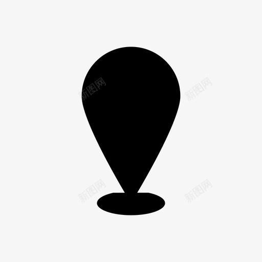地图图钉位置导航图标svg_新图网 https://ixintu.com 位置 你在这里 地图图钉 地点 导航 每天的标准化大纲