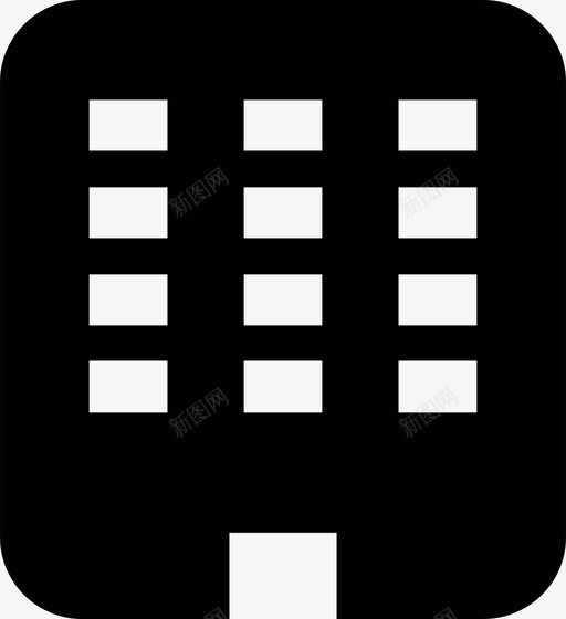 办公室建筑师建筑图标svg_新图网 https://ixintu.com 办公室 建筑 建筑师 酒店