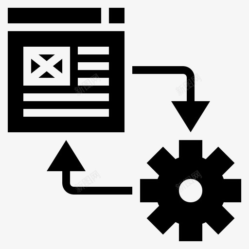 网络开发编程软件开发图标svg_新图网 https://ixintu.com 编程 网络开发 网络编程 软件开发