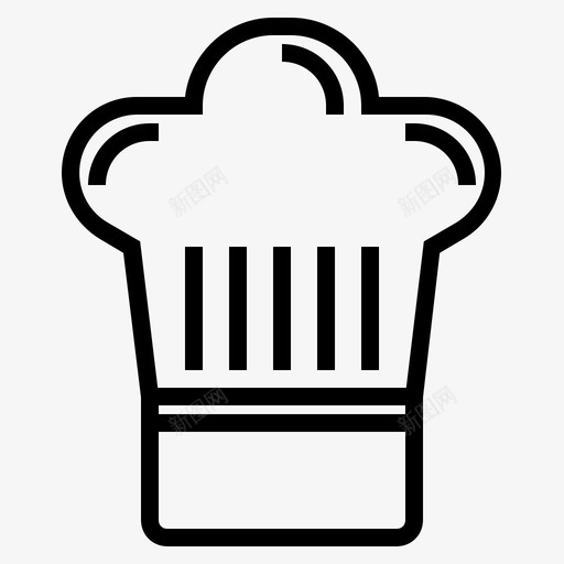 厨师帽烹饪厨房图标svg_新图网 https://ixintu.com 厨师帽 厨房 厨房和厨具 烹饪 餐厅