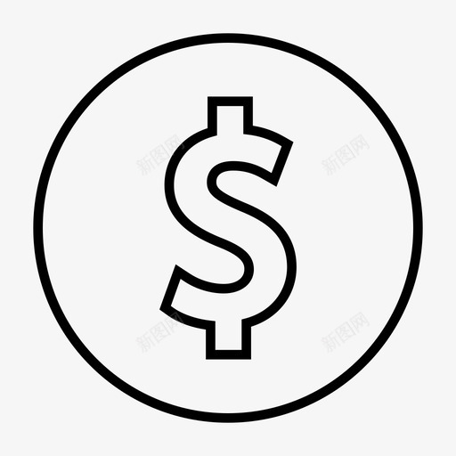 收入支出支付图标svg_新图网 https://ixintu.com 支付 支出 收入 结算 银行圈