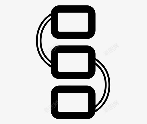 依赖关系软件开发图标svg_新图网 https://ixintu.com 依赖关系 软件开发