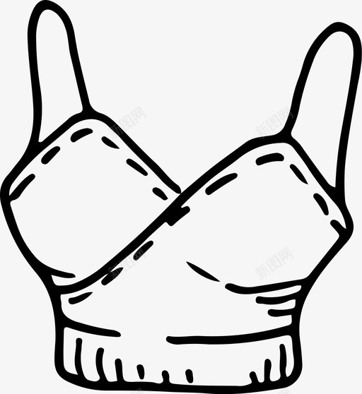 上衣服装时尚图标svg_新图网 https://ixintu.com 上衣 女装 时尚 服装 款式 衣柜