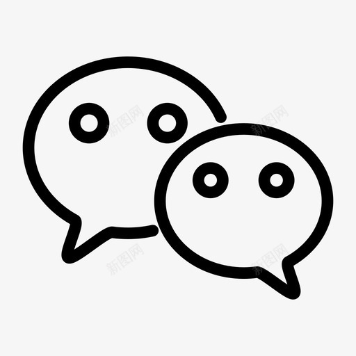微信账号svg_新图网 https://ixintu.com 微信账号