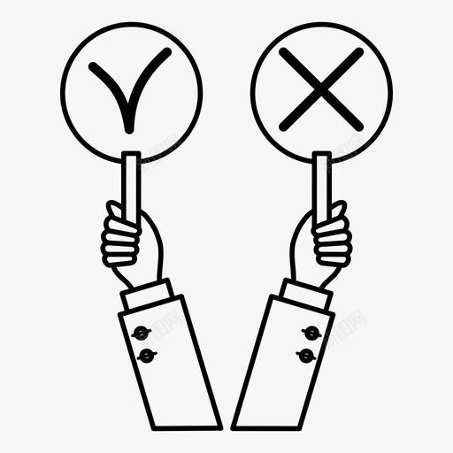 评价评判评分图标svg_新图网 https://ixintu.com 对 票 评价 评分 评判 错