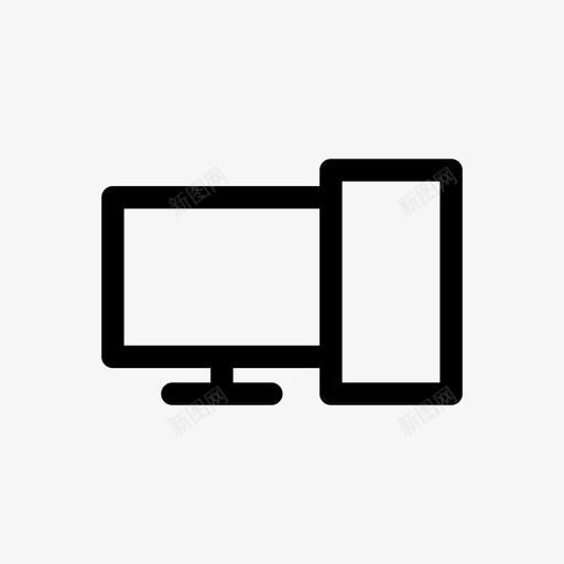 电脑个人电脑办公室图标svg_新图网 https://ixintu.com 个人电脑 办公室 电脑
