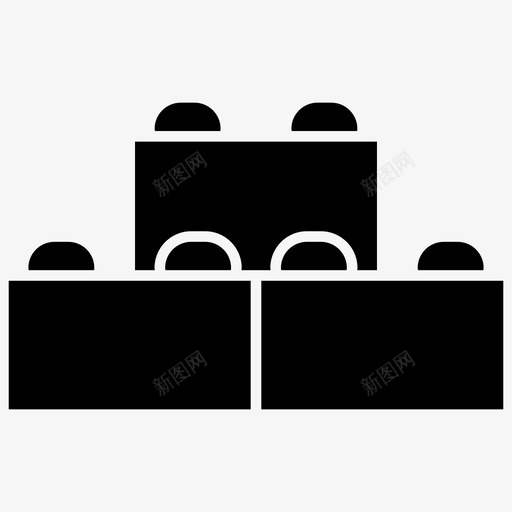 乐高积木游戏儿童图标svg_新图网 https://ixintu.com 乐高积木 儿童 婴儿实心 游戏 积木 策略