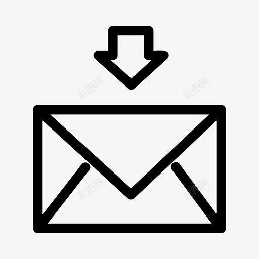 已接收消息电子邮件未发送图标svg_新图网 https://ixintu.com 已接收消息 未发送 正在发送 电子邮件