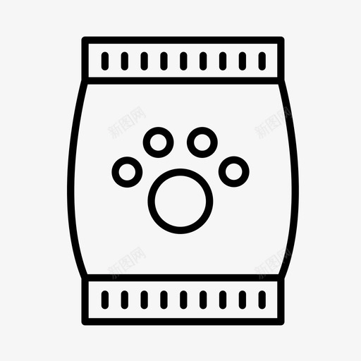宠物食品狗狗粮图标svg_新图网 https://ixintu.com 宠物 宠物店 宠物食品 狗 狗粮