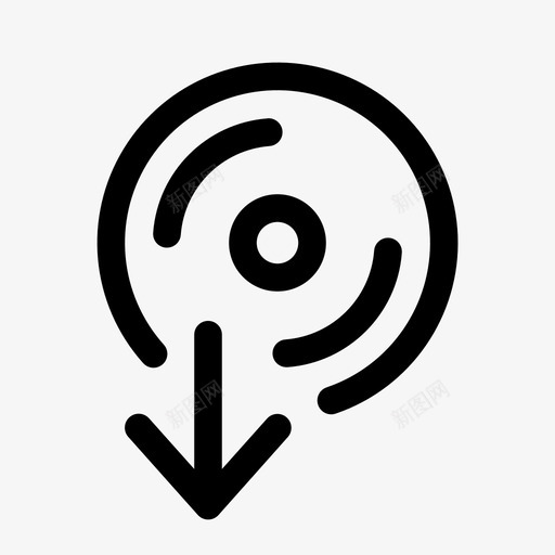 安装cd图标svg_新图网 https://ixintu.com cd 下载 安装 计算 软件 软件安装