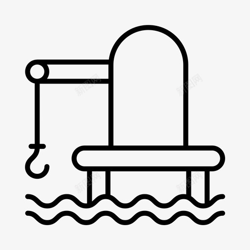 石油钻机自动化工厂图标svg_新图网 https://ixintu.com 制造业 工业 工厂 石油钻机 自动化