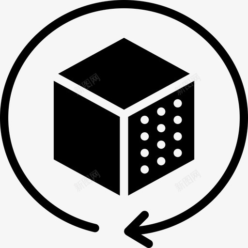 三维物体现实虚拟图标svg_新图网 https://ixintu.com 三维物体 现实 虚拟 虚拟实体