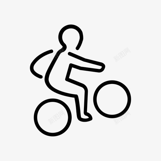 mtb自行车越野图标svg_新图网 https://ixintu.com mtb 忍耐 旅行 自行车 越野 运动