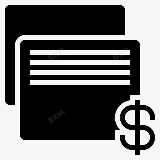 商务信函商务合同商务文件图标svg_新图网 https://ixintu.com 商务信函 商务合同 商务文件
