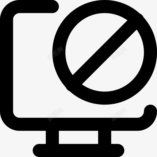错误应用程序界面图标svg_新图网 https://ixintu.com web 应用程序 用户界面 界面 错误