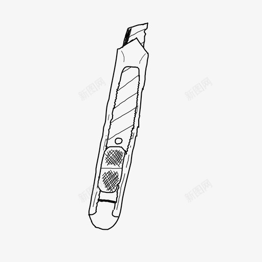 手绘刀具小工具手绘工具图标svg_新图网 https://ixintu.com 小工具 手绘刀具 手绘工具
