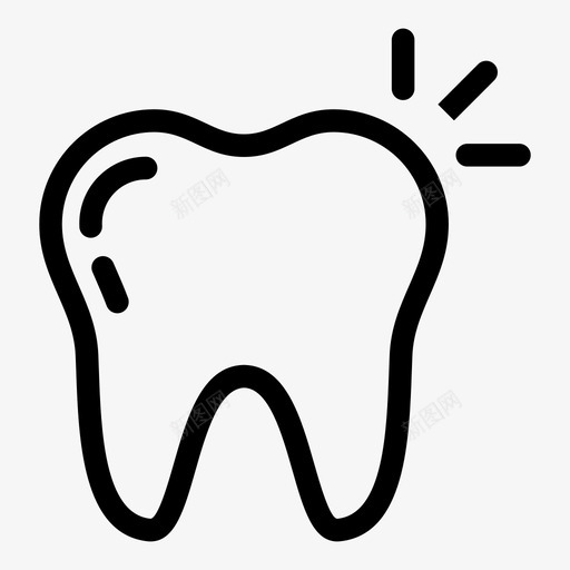 牙科护理健康图标svg_新图网 https://ixintu.com 健康 卫生 基本pt1 护理 牙科 牙齿