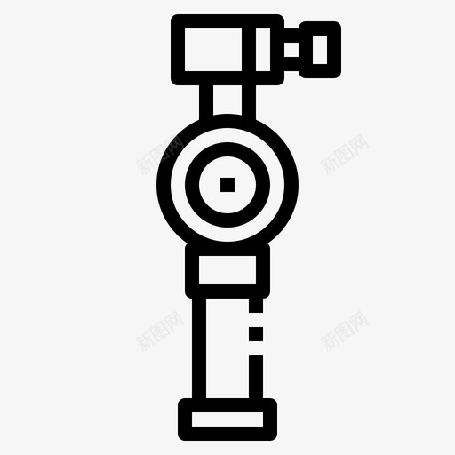 手泵空气自行车图标svg_新图网 https://ixintu.com 工具 手泵 汽油 空气 自行车 自行车配件