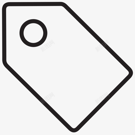 标签衣服标签销售图标svg_新图网 https://ixintu.com 商店 标签 电子商务图标 衣服标签 购物 销售