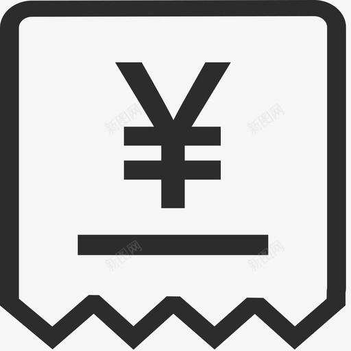 发票信息svg_新图网 https://ixintu.com 发票信息 填充 线性 扁平 简约 圆润 商务 单色 精美 方正