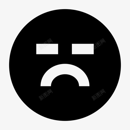 悲伤表情经历表情图标svg_新图网 https://ixintu.com 心烦 悲伤表情 眼神 经历 表情 评分