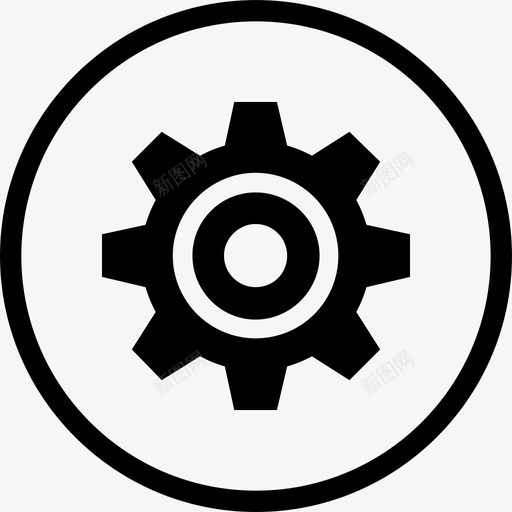设置调整器齿轮图标svg_新图网 https://ixintu.com 参数 均衡器 声音 多媒体声音圆线 设置 调整器 齿轮