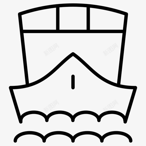 船舶交货海运图标svg_新图网 https://ixintu.com 交货 海运 船舶 运输