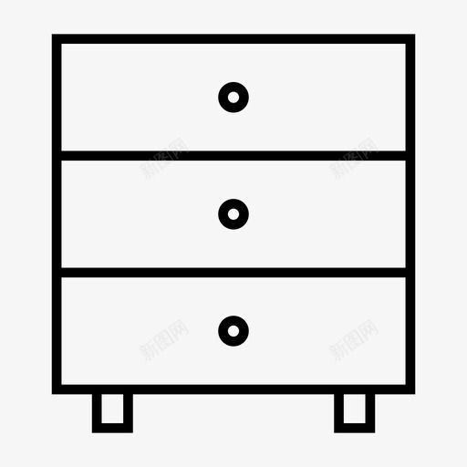 采购产品箱子配件家具图标svg_新图网 https://ixintu.com 客厅装饰 家具 用具 衣柜 配件 采购产品箱子