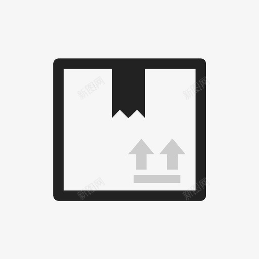 货物箱子搬运图标svg_新图网 https://ixintu.com 包装 搬运 箱子 货物 运输