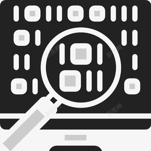 数据分析人工智能图标svg_新图网 https://ixintu.com 人工 人工智能 数据分析 智能