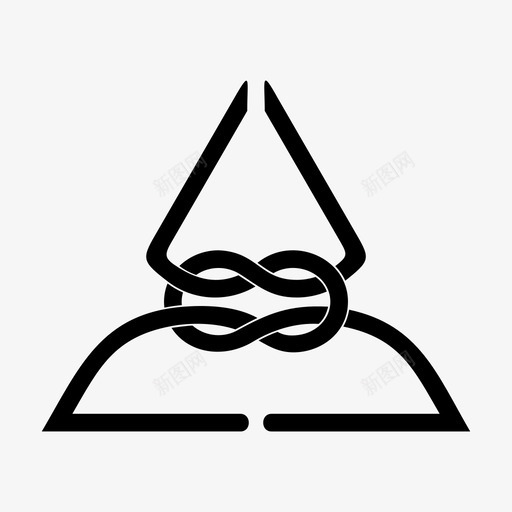 绳结赏识奖励图标svg_新图网 https://ixintu.com 奖励 礼物 织带 绳结 赏识