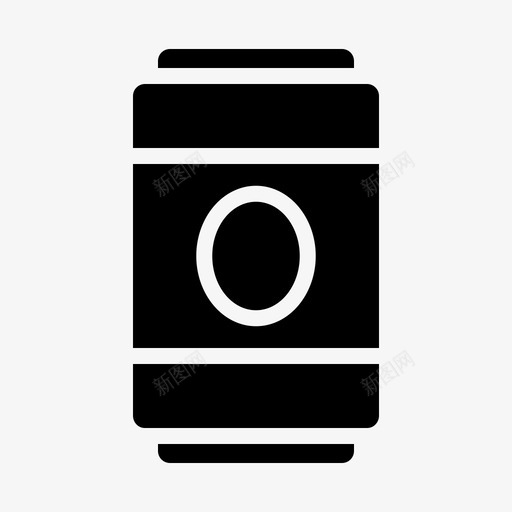 罐头啤酒苏打水图标svg_新图网 https://ixintu.com 啤酒 罐头 苏打水 酒吧和餐厅