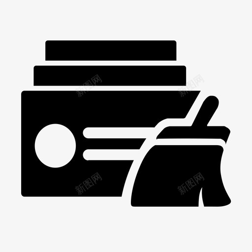 通知栏清理svg_新图网 https://ixintu.com 通知栏清理
